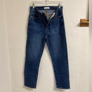 LOFT Women's Dark Blue Slim Jeans